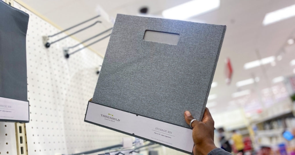 Threshold Decorative Storage Bins from $5.60 on Target.com (Regularly $8)