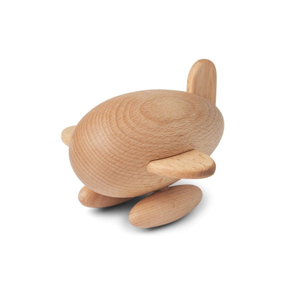Liewood Helene Wooden Aeroplane - Beech