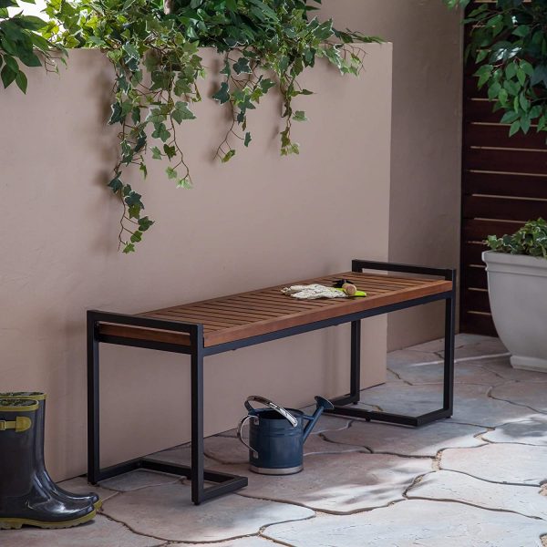51 Outdoor Benches to Complete Your Garden or Patio