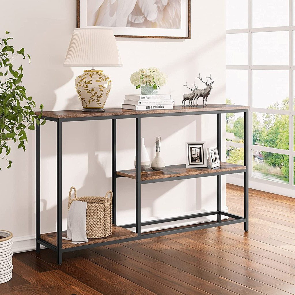 Organize your entryway with this 3-tier storage table for $105 (Save $45)
