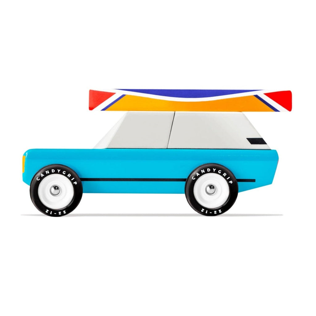 Candylab - Cotswold Wooden Toy Car - Royal Blue