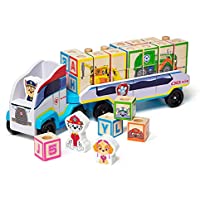 Melissa & Doug PAW Patrol Wooden ABC Block Truck (33 Pieces) only $17.99