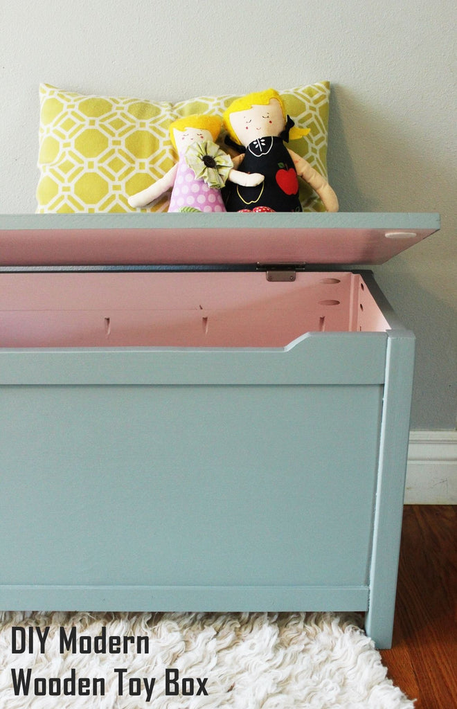 DIY Modern Wooden Toy Box with Lid: A Step-by-Step Tutorial
