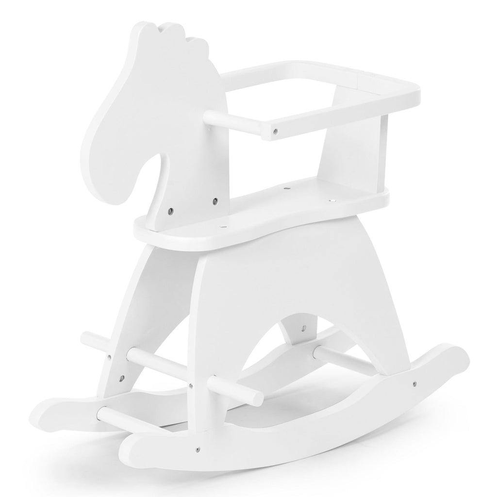 Childhome Wooden Rocking Horse - White