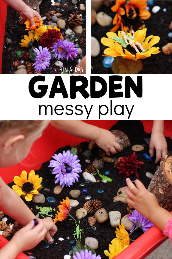 Garden Messy Play Small World