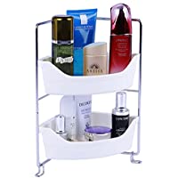 Stahomily Corner Shelf 2 Tier Bathroom Kitchen Counter Organizer only $8.40
