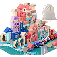 Migargle Wooden Building Blocks Set only $23.20