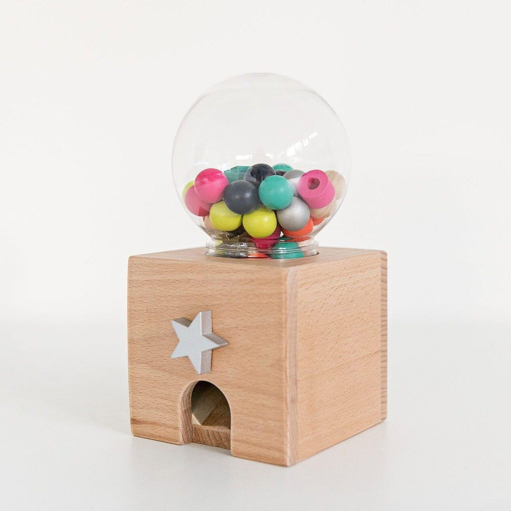 Kiko & GG Gatcha Gatcha Wooden Gumball Machine
