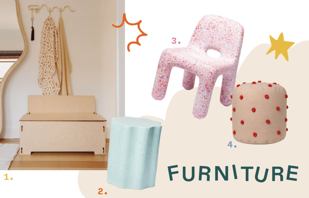 24 Of The Sweetest Bedding, Furniture, Storage + Play Pieces For Kids!