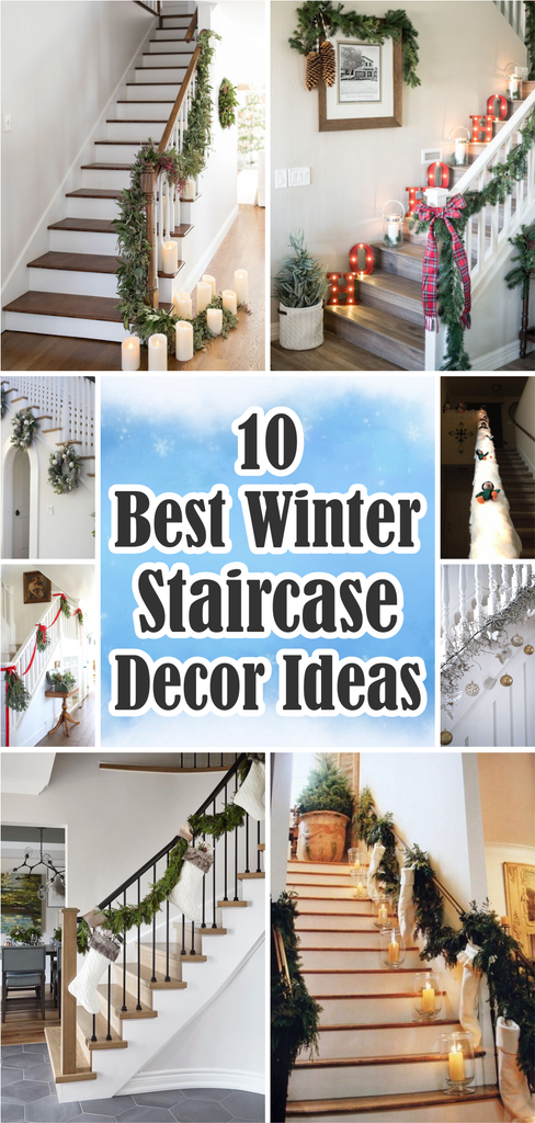 10 Best Winter Staircase Decor Ideas