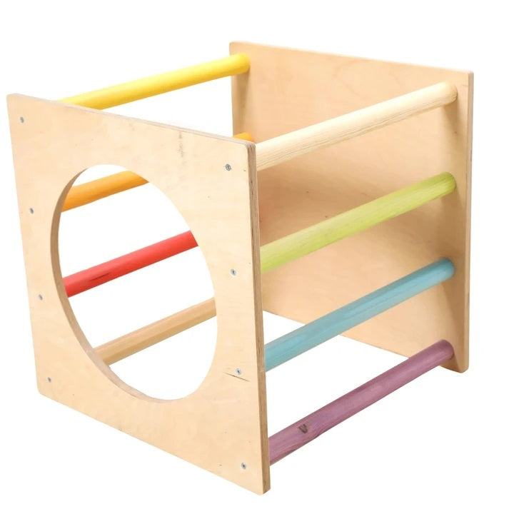 Sawdust & Rainbows Open Cube Climbing Frame (4 Colours Available)
