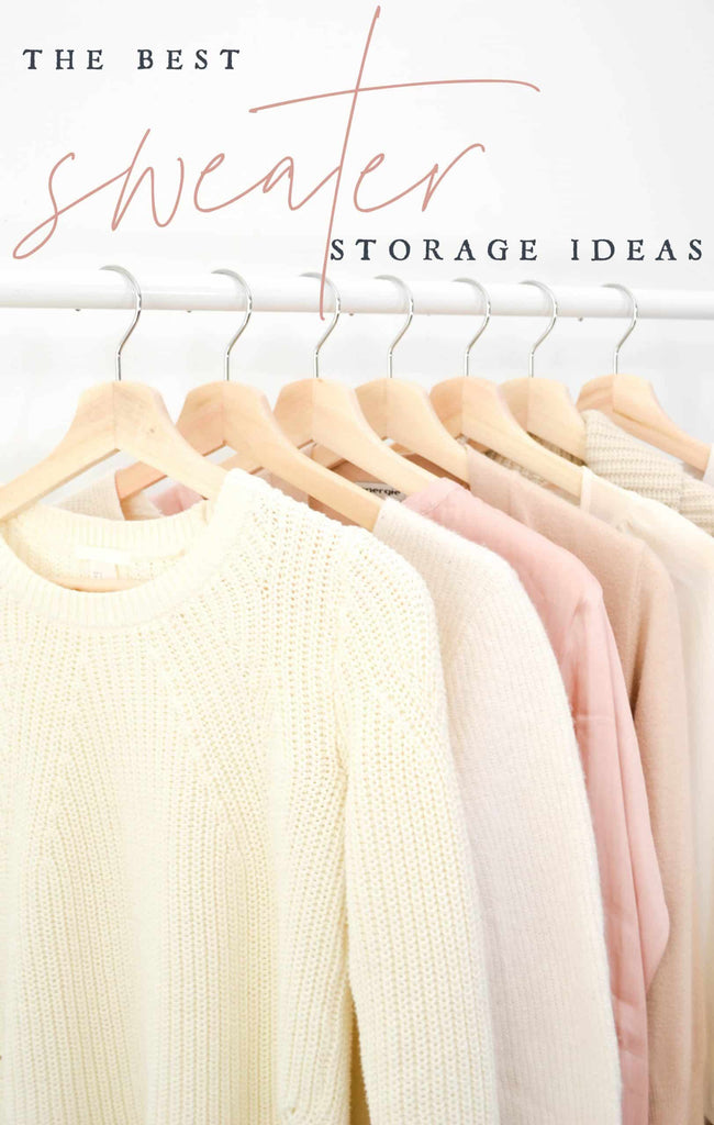 Choosing from the best options for sweater storage ideas is critical due to the bulky size and delicate nature of sweater