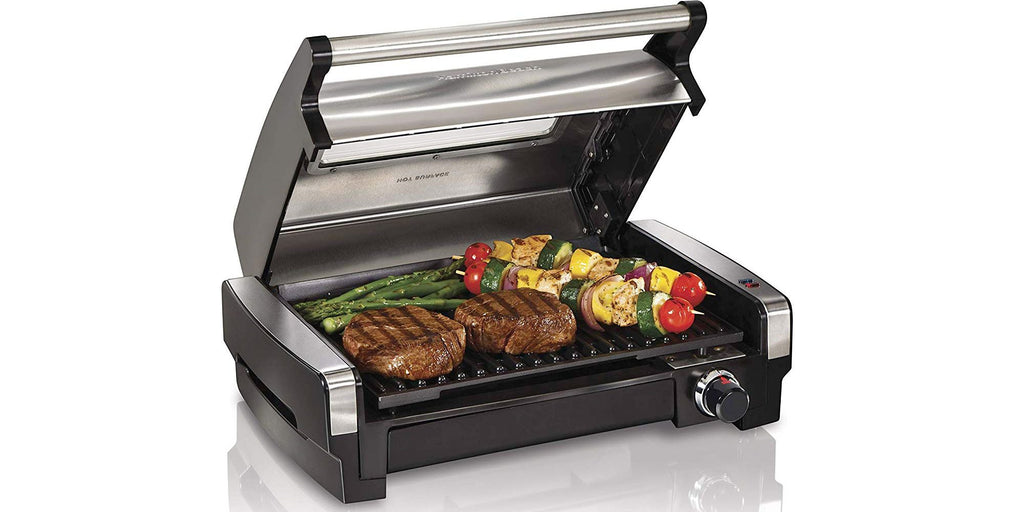 Amazon is offering the Hamilton Beach Electric Indoor Searing Grill (25361) for $49.99 shipped