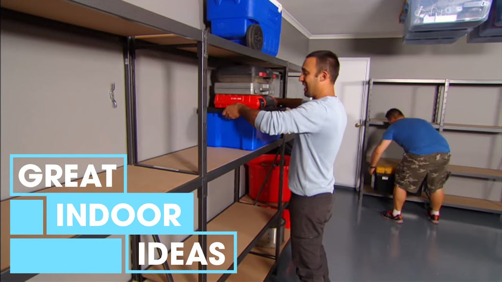 It's Adam to the rescue as he helps a couple sort out their cluttered garage with some new and nifty storage ideas