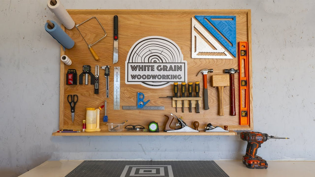 Today we show you how to make a tool wall to organize all your commonly used tools
