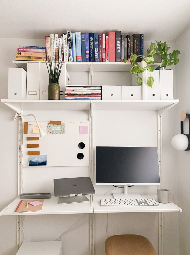 WFH: a smart wall mounted small space office