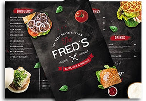 How to Create a Burger Menu Template in Photoshop