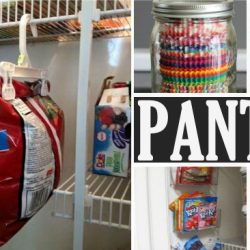 Declutter that giant disaster of a pantry with these clever and effective pantry organization ideas!