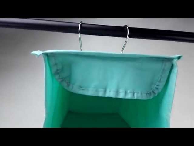 This shoe organizer was so perfect for cleaning up my closet, and getting more organized