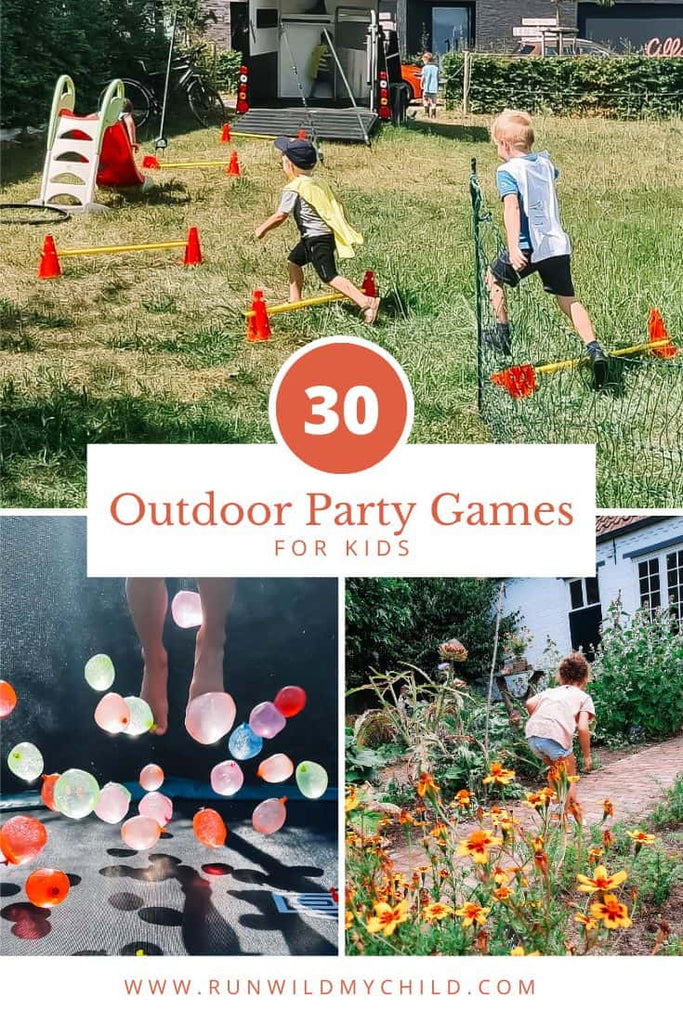 30+ Outdoor Party Games for Kids