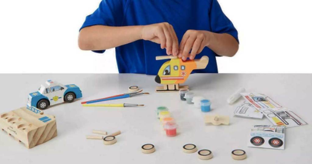 Melissa & Doug Rescue Vehicles Craft Set Only $9 on Walmart.com (Regularly $15)