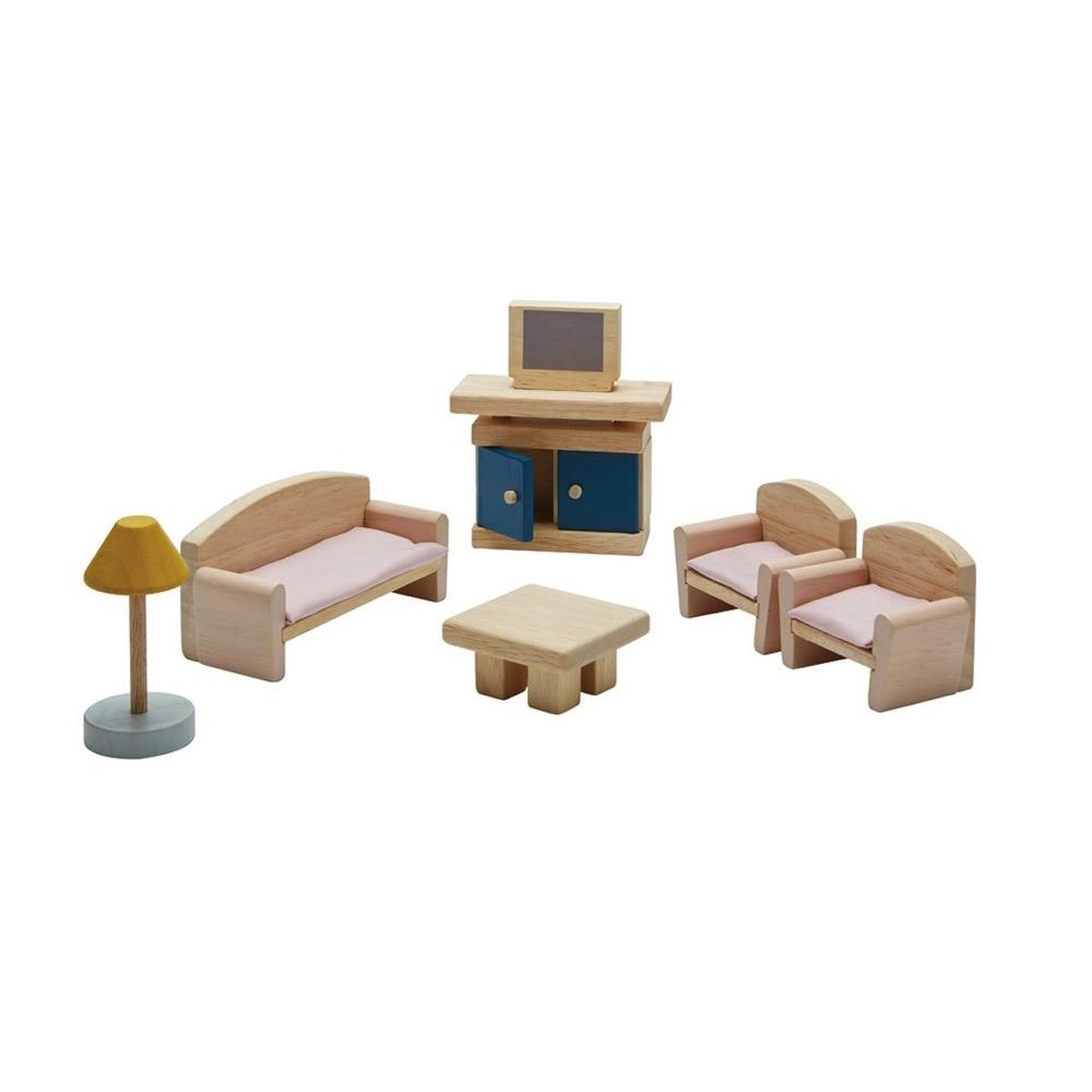 Plan Toys Dolls House Furniture - Living Room
