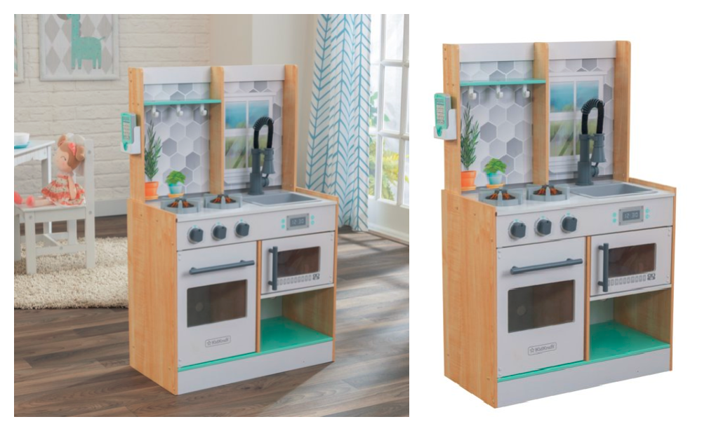 KidKraft Let’s Cook Wooden Play Kitchen $49 Shipped (reg. $99.99) at Walmart
