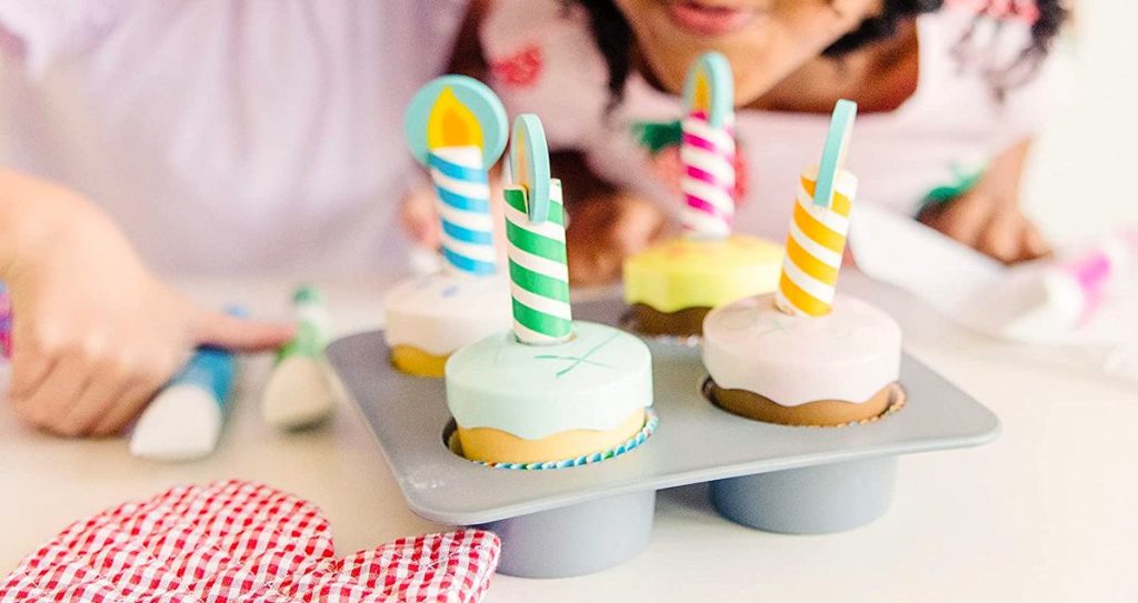 Melissa & Doug Wooden Cupcake Play Food Set Only $11.59 (Regularly $28)