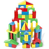 Melissa & Doug Wooden Building Blocks Set only $12.29