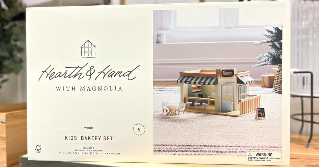 Hearth & Hand with Magnolia Wooden Toy Bakery Shop Only $59.49 Shipped on Target.com (Regularly $70)