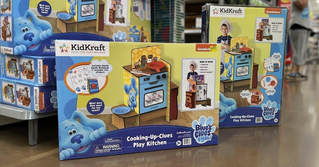 KidKraft Blue’s Clues Play Kitchen Possibly Just $25 at Walmart (Regularly $59)
