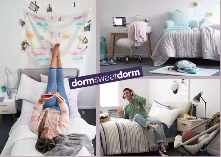 JCPenney Dorm Room Sale! Cheap Bedding, Towels, Storage & MORE!