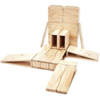 AmazonBasics 20-Pieces Over-Sized Hollow Wooden Building Block Set only $81.99