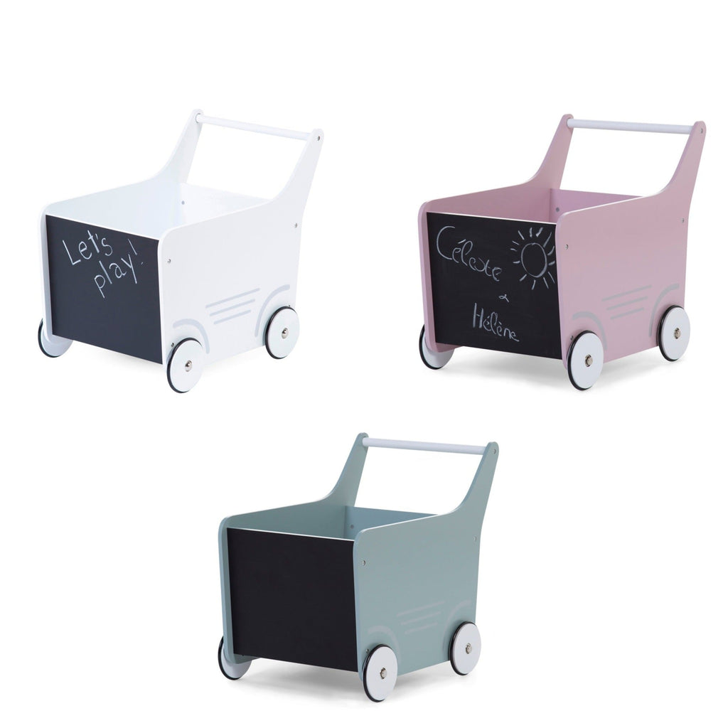 Childhome Wooden Toy Stroller (3 Colours Available)