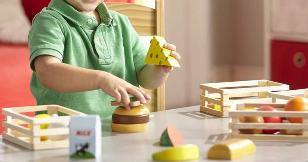 Melissa & Doug 25-Piece Wooden Food Set Only $11.99 on Amazon (Regularly $22)