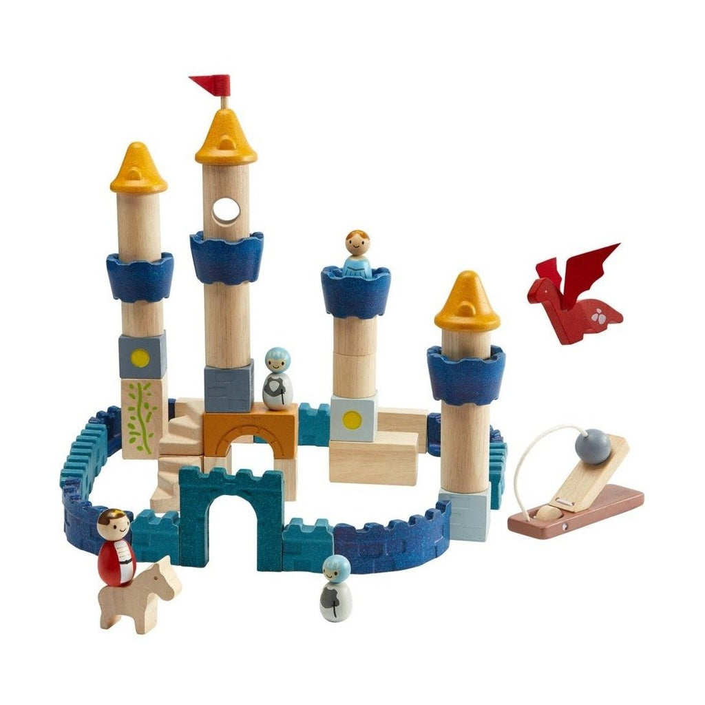 Plan Toys Castle Blocks (Orchard Collection)