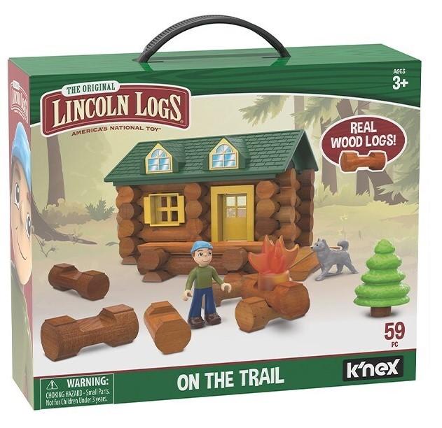 Lincoln Logs - On the Trail, 59 Piece