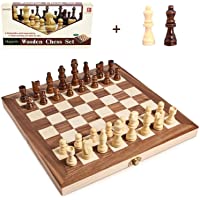 Jseraph 12"x12" Wooden Chess Set only $26.94