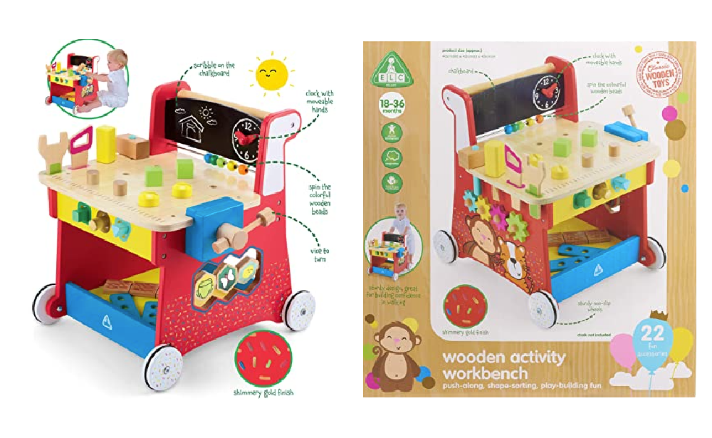 Early Learning Centre Wooden Activity Workbench $20.30 (Reg. $49.99) at WOOT!