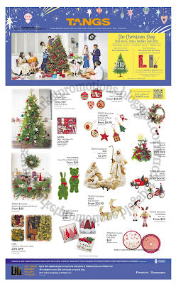 Tangs Xmas Decoration Promotion 11 November 2022