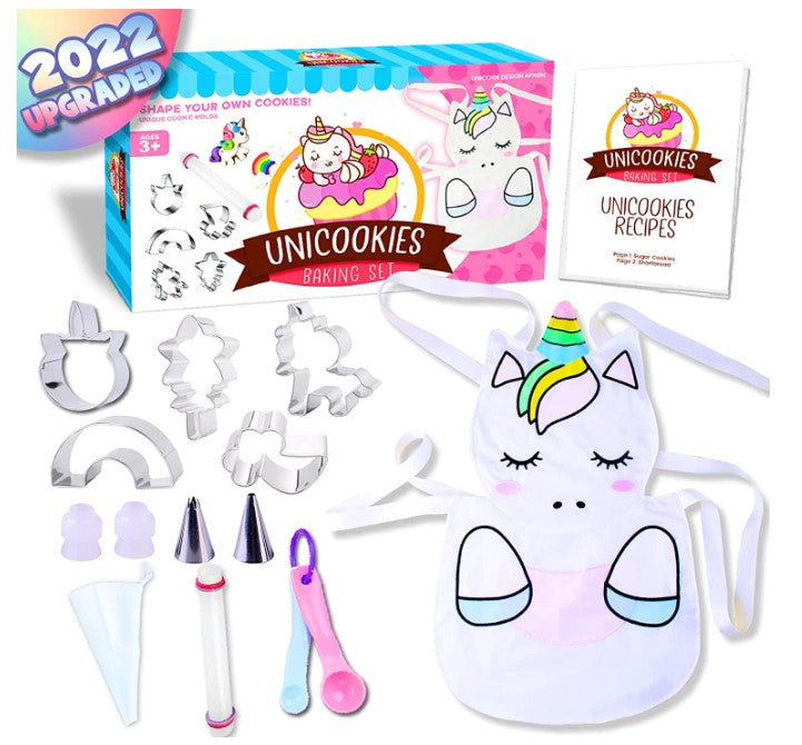 Unicookies Baking Set, Figet toys, Just Dance 2022 & more (8/1)