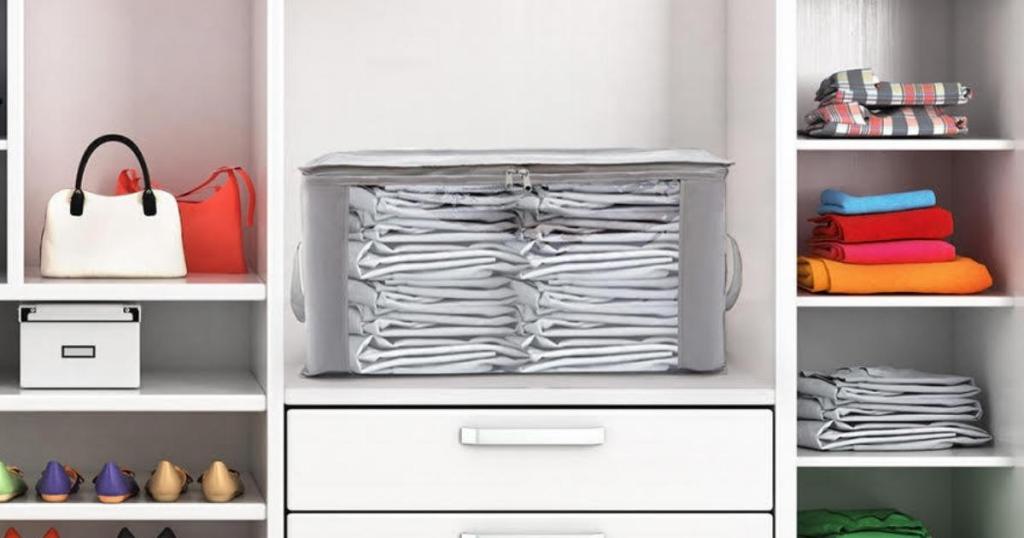 Large Storage Organizer Sets from $11.89 on Amazon (as Low as $4.46 Each) | Great for Small Spaces!
