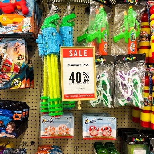 Hobby Lobby has Summer Toys 40% Off! Pool Toys & Lawn Games Included!