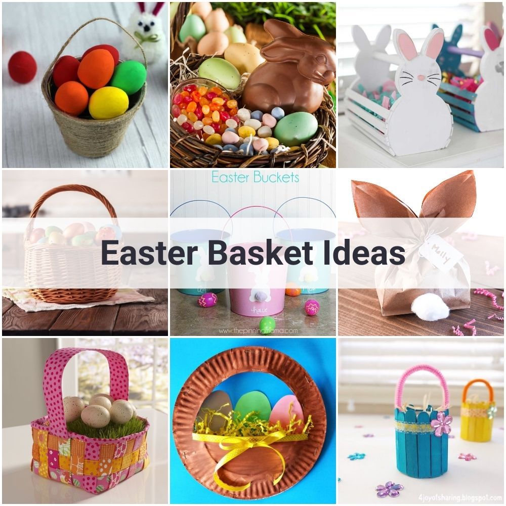 50 Crafty Easter Basket Ideas for Kids and Adults
