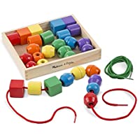 Melissa & Doug Primary Lacing Beads Educational Toy only $7.49