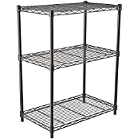 Amazon Basics 3-Shelf Adjustable, Heavy Duty Storage Shelving Unit only $26.97