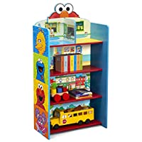 Delta Children Wooden Playhouse 4-Shelf Bookcase for Kids only $31.62