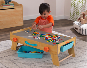 KidKraft Clever Creator Wooden Activity & Craft Table with Storage Bins Only $35 (Reg. $79) at Amazon