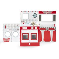 Plum Play 3-in-1 Cabin Wooden Kitchen Diner & Theater only $39.00