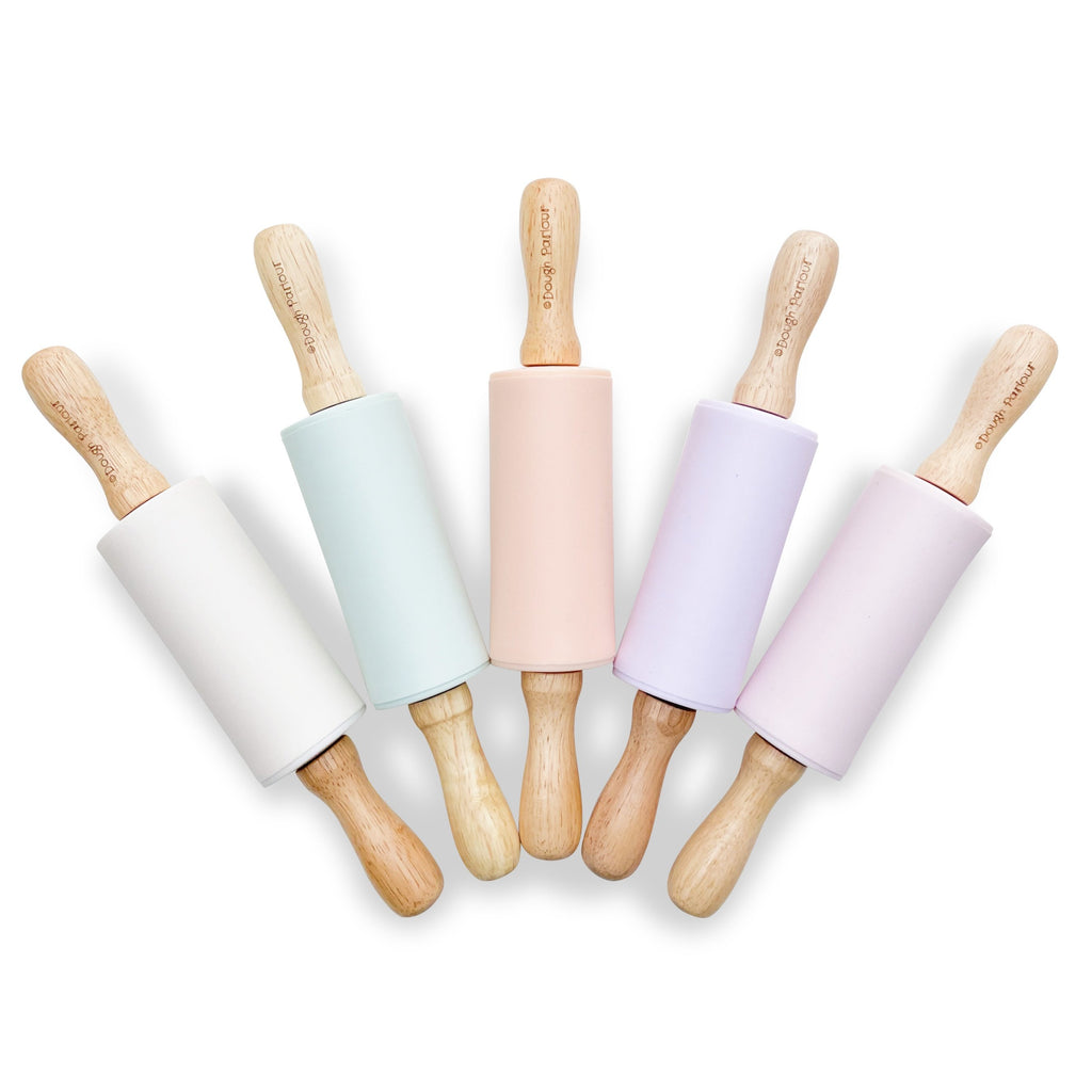 Powder Pink Silicone Rolling Pin